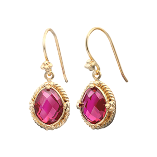 Ruby Earring